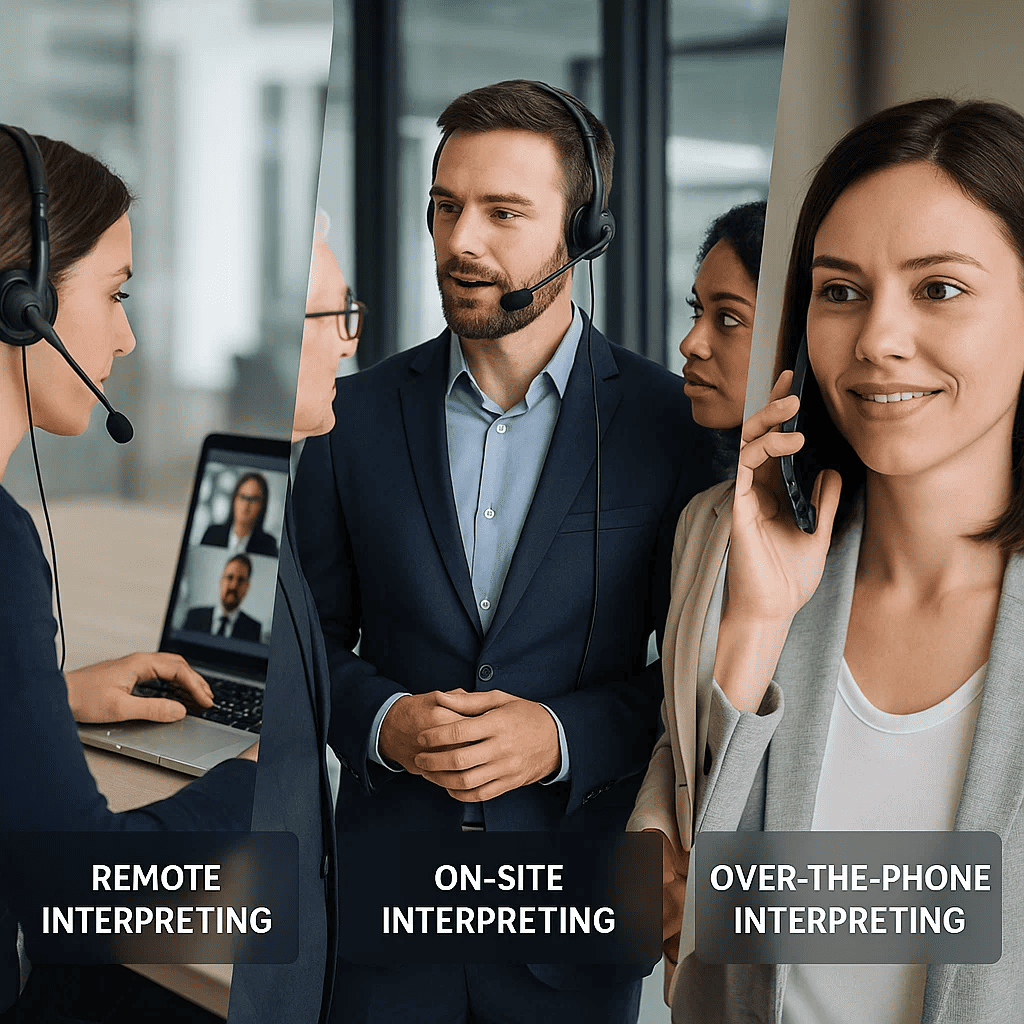 Servicios de interpretación