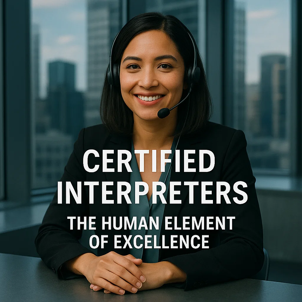 Intérpretes certificados